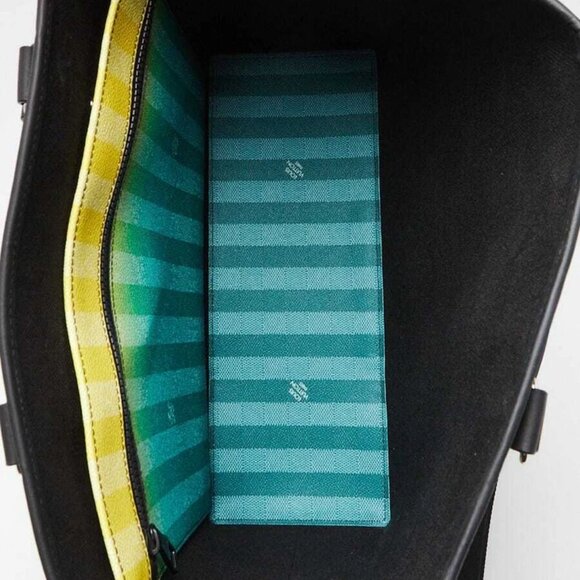 Louis Vuitton Graident Green Damier Canvas Weekend Tote PM Bag - Picture 9 of 11